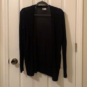 Black cardigan